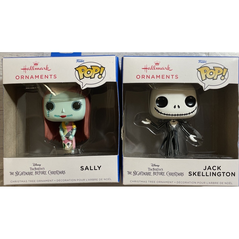 Hallmark Ornaments - Sally & Jack Skellington (The Nightmare Before Christmas)